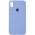 Чохол Silicone Case Full Protective (AA) для Apple iPhone XR (6.1") Блакитний / Lilac Blue