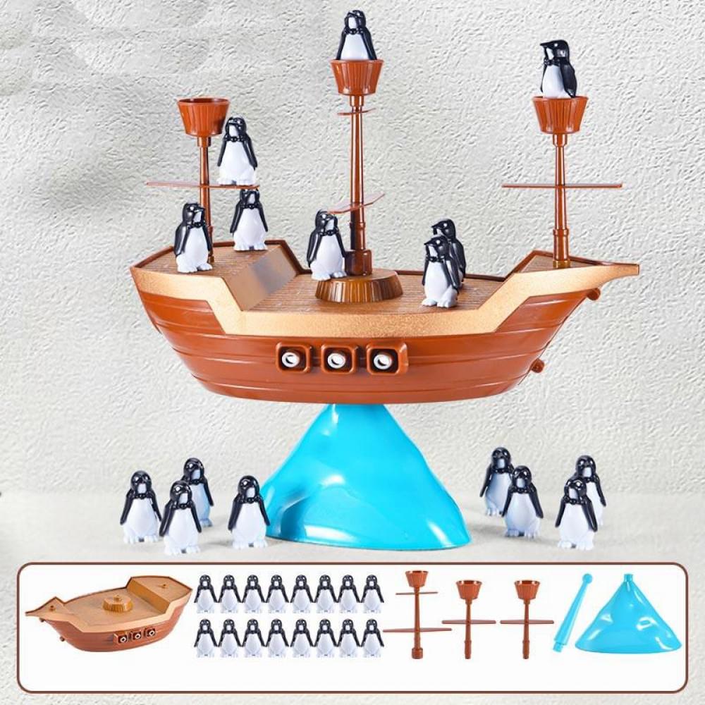 Настільна інтерактивна гра Ummi 707-61 Pirate Boat Balancing Game Brown