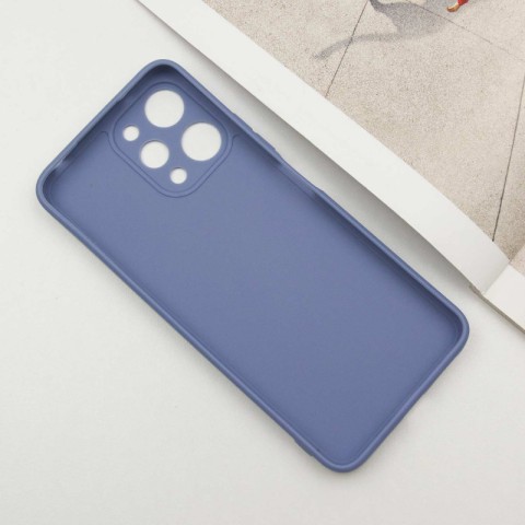Силіконовий чохол Candy Full Camera для Xiaomi Redmi 12 Блакитний / Mist blue