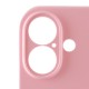 Чохол Silicone Case Full Camera Protective (AA) для Apple iPhone 16 (6.1") Рожевий / Light pink