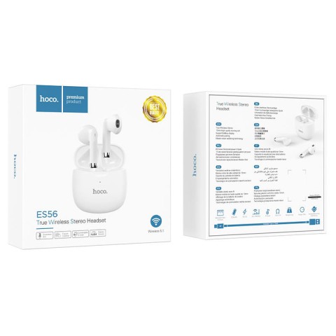 Бездротові TWS навушники Hoco ES56 Білий