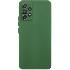 Чохол TPU GETMAN Liquid Silk Full Camera для Samsung Galaxy A52 4G / A52 5G / A52s Зелений / Dark green