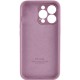 Чохол Silicone Case Full Camera Protective (AA) для Apple iPhone 14 Pro (6.1") Ліловий / Lilac Pride