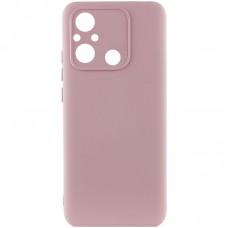 Чохол TPU GETMAN Liquid Silk Full Camera для Xiaomi Redmi 12C Рожевий / Pink Sand