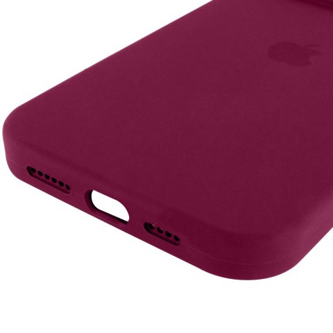 Чохол Silicone Case Full Protective (AA) для Apple iPhone 13 Pro (6.1") Бордовий / Maroon