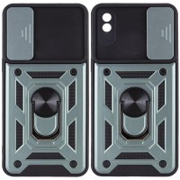 Чохол Ummi Camshield Serge Ring для Xiaomi Redmi 9A Зелений / Green