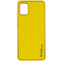 Шкіряний чохол Xshield для Samsung Galaxy A04s Жовтий / Yellow