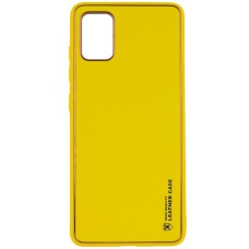 Шкіряний чохол Xshield для Samsung Galaxy A04s Жовтий / Yellow