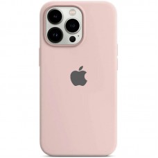 Чохол Silicone Case Full Protective (AA) для Apple iPhone 15 Pro Max (6.7") Рожевий / Chalk Pink