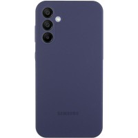 Чохол Silicone Cover Lakshmi Full Camera (AAA) with Logo для Samsung Galaxy S25 Темно-синій / Midnight blue