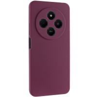 Чохол Silicone Cover Lakshmi Full Camera (AAA) для Xiaomi Redmi 14C / Poco C75 Бордовий / Plum