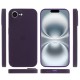 Чохол Silicone Case Full Camera Protective (AA) для Apple iPhone 16e (6.1") Фіолетовий / Elderberry