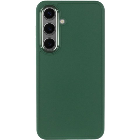 TPU чохол Bonbon Metal Style для Samsung Galaxy S23 Зелений / Army green