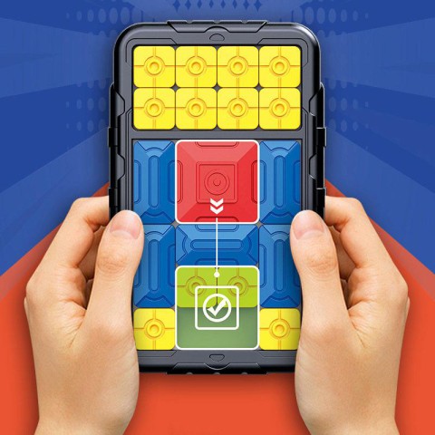 Портативна інтерактивна гра Ummi 11844 Sliding Puzzle Colorful