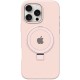Чохол Silicone Case Full Protective with Ring для Apple iPhone 16 Pro (6.3") Pink