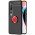 TPU чохол Deen ColorRing під магнітний тримач (opp) для Xiaomi Mi 10 / Mi 10 Pro Чорний / Червоний