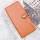 Шкіряний чохол книжка GETMAN Gallant (PU) для Xiaomi Redmi 14C / Poco C75 Коричневий