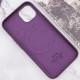 Кожаный чехол Leather Case (AAA) with MagSafe and Animation для Apple iPhone 13 (6.1")
