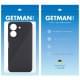 Чохол TPU GETMAN Liquid Silk Full Camera для Xiaomi Redmi 13C / Poco C65 Чорний / Black