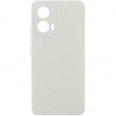 Чохол Silicone Cover Lakshmi Full Camera (AAA) для Motorola Edge 60 Pro Білий / White