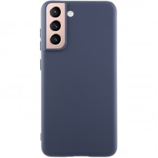 Чохол Silicone Cover Lakshmi (AA) для Samsung Galaxy S21 Синій / Midnight Blue