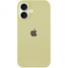 Чохол Silicone Case Full Protective (AA) для Apple iPhone 16 Plus (6.7") Жовтий / Mellow Yellow