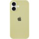 Чохол Silicone Case Full Protective (AA) для Apple iPhone 16 Plus (6.7") Жовтий / Mellow Yellow