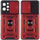 Чохол Ummi Camshield Serge Ring для Xiaomi Redmi 12 / Poco M6 Pro 5G Червоний