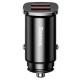 АЗП Baseus Square Metal QC3.0 30W (2USB-A) (CCALL-DS) Чорний