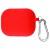 Силіконовий футляр з карабіном для навушників AirPods Pro Червоний / Red Силіконовий футляр з карабіном для навушників AirPods Pro Червоний / Red