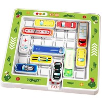 Портативна інтерактивна гра-лабіринт SHT KJ131-3 Move Car Parking Colorful