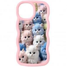 Чохол TPU Cloudy Pictures для Apple iPhone 13 Pro (6.1") Kittens