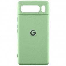 Чохол Silicone Cover Lakshmi Full Camera (AAA) with Logo для Google Pixel 8 Pro М'ятний / Mint