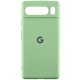 Чохол Silicone Cover Lakshmi Full Camera (AAA) with Logo для Google Pixel 8 Pro М'ятний / Mint
