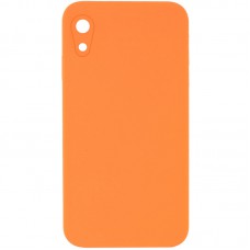 Чехол Silicone Case Square Full Camera Protective (AA) NOLOGO для Apple iPhone XR (6.1")