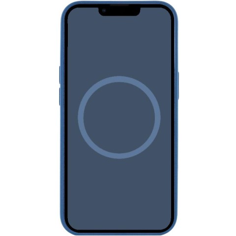 Чохол Silicone case (AAA) with Magsafe and Animation для Apple iPhone 16 Plus (6.7") Denim