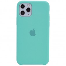 Чохол Silicone Case (AA) для Apple iPhone 11 Pro (5.8") Бірюзовий / Ice Blue