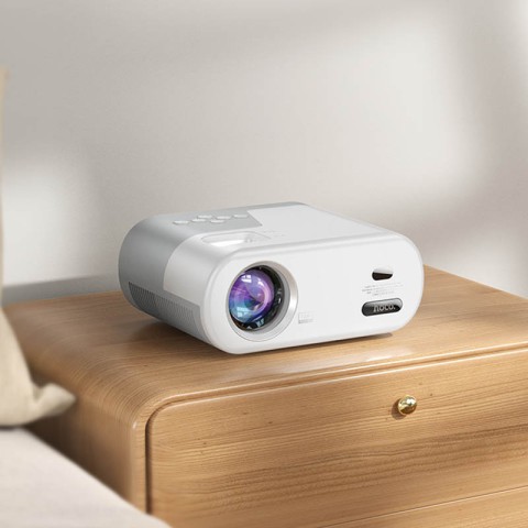 Проектор Hoco DT2 Smart 720p Android version Gray / White