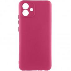 Чохол TPU GETMAN Liquid Silk Full Camera для Samsung Galaxy A04 Бордовий / Marsala
