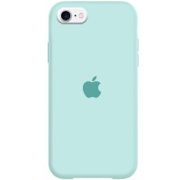 Чохол Silicone Case Full Protective (AA) для Apple iPhone SE (2020) / 7 / 8 (4.7") Бірюзовий / Turquoise