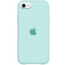 Чохол Silicone Case Full Protective (AA) для Apple iPhone SE (2020) / 7 / 8 (4.7") Бірюзовий / Turquoise