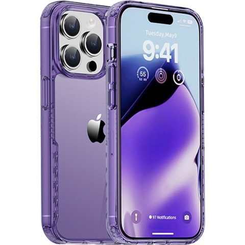 Чохол TPU+PC Multi-Color для Apple iPhone 14 Pro (6.1") Purple