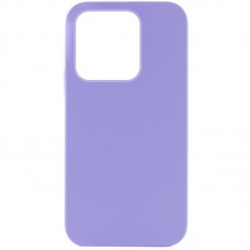 Чохол Silicone Case Full Protective (AA) NO LOGO для Apple iPhone 15 Pro (6.1") Бузковий / Dasheen