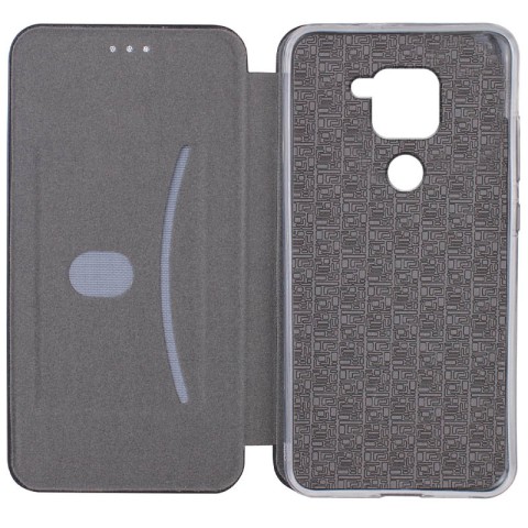 Шкіряний чохол-книжка Classy для Xiaomi Redmi Note 9 / Redmi 10X Темно-синій