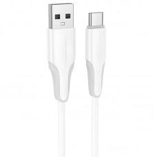 Дата кабель Borofone BX119 New USB to Type-C 3A (1m) White