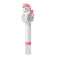 Пістолет з мильними бульбашками H055 Little Unicorn + bottle 50ml Pink