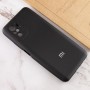Чохол Silicone Cover Full Camera (AA) для Xiaomi Redmi Note 10 / Note 10s Чорний / Black