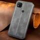 Шкіряний чохол книжка GETMAN Cubic (PU) для Xiaomi Redmi 9C Сірий