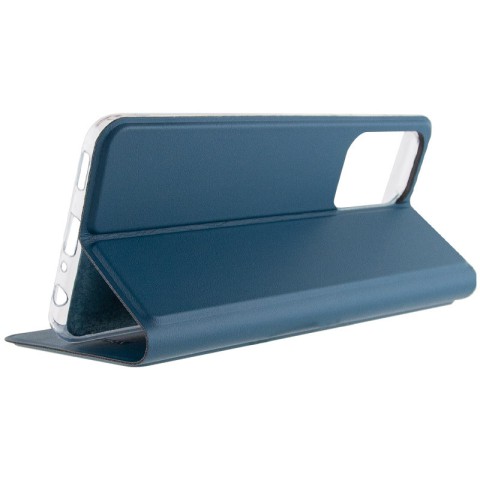 Шкіряний чохол-книжка GETMAN Elegant (PU) для Samsung Galaxy M34 5G Синій