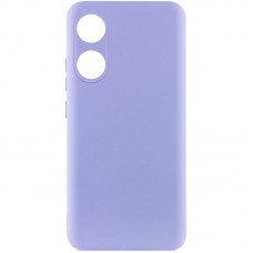 Чохол Silicone Cover Lakshmi Full Camera (AAA) для Oppo A58 4G Бузковий / Dasheen